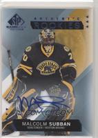 Authentic Rookies - Malcolm Subban