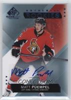 Authentic Rookies - Matt Puempel