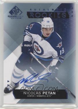 2015-16 SP Game-Used - [Base] - Blue Autographs #150 - Authentic Rookies - Nicolas Petan