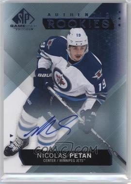 2015-16 SP Game-Used - [Base] - Blue Autographs #150 - Authentic Rookies - Nicolas Petan