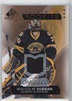 Authentic Rookies - Malcolm Subban #/399