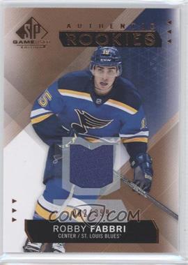 2015-16 SP Game-Used - [Base] - Copper Jersey #155 - Authentic Rookies - Robby Fabbri /399
