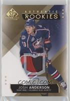 Authentic Rookies - Josh Anderson #/99