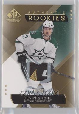 2015-16 SP Game-Used - [Base] - Spectrum Gold Prime Jersey #138 - Authentic Rookies - Devin Shore /99
