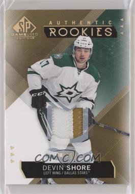 2015-16 SP Game-Used - [Base] - Spectrum Gold Prime Jersey #138 - Authentic Rookies - Devin Shore /99