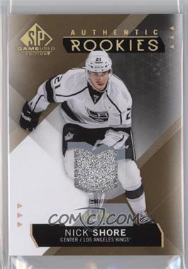 2015-16 SP Game-Used - [Base] - Spectrum Gold Prime Jersey #141 - Authentic Rookies - Nick Shore /99