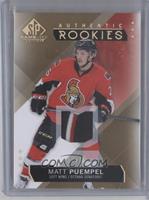 Authentic Rookies - Matt Puempel #/99