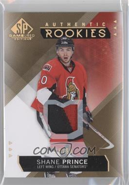 2015-16 SP Game-Used - [Base] - Spectrum Gold Prime Jersey #186 - Authentic Rookies - Shane Prince /99