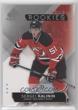 2015-16 SP Game-Used - [Base] #159 - Authentic Rookies - Sergey Kalinin /51