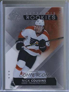 2015-16 SP Game-Used - [Base] #179 - Authentic Rookies - Nick Cousins /52