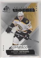 Authentic Rookies - Frank Vatrano (15-16 UD Portfolio Update) #/72