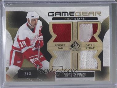 2015-16 SP Game-Used - Game Gear NHL Stars #GG-SY - Steve Yzerman /3