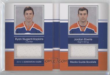 2015-16 SP Game-Used - Media Guide Booklets #MG-EN - Ryan Nugent-Hopkins, Jordan Eberle /65