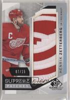 Henrik Zetterberg #/15