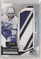 Victor Hedman #/15