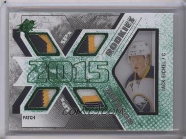 2015-16 SPx - [Base] - Green #172 - Rookie Patch - Jack Eichel /10