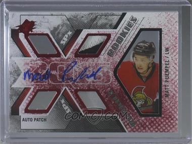 2015-16 SPx - [Base] - Red #141 - Rookie Auto Patch - Matt Puempel /50