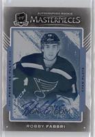 Lustrous Rookies Signatures - Robby Fabbri #/1