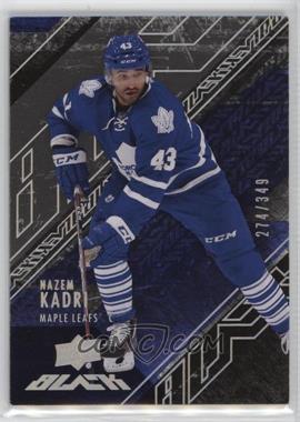 2015-16 UD Black - [Base] #27 - Nazem Kadri /349