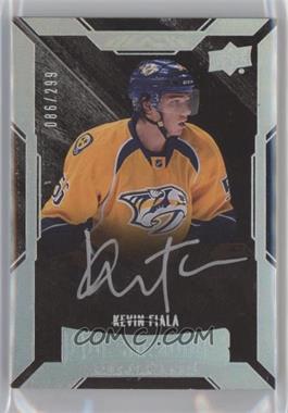 2015-16 UD Black - [Base] #38 - Lustrous Rookies Signatures - Kevin Fiala /299