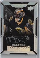 Lustrous Rookies Signatures - Malcolm Subban #/299