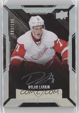 2015-16 UD Black - [Base] #82 - Lustrous Rookies Signatures - Dylan Larkin /199