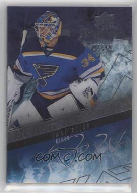 2015-16 UD Black - Black Ice Signatures #BI-JA - Jake Allen /49