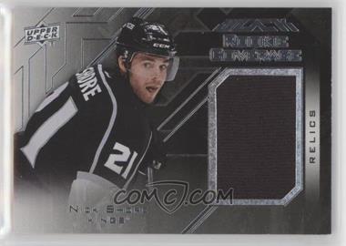 2015-16 UD Black - Rookie Coverage Relics #RCOV-NS - Nick Shore