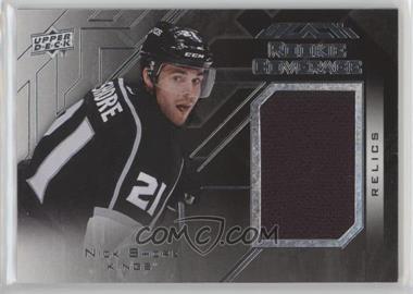 2015-16 UD Black - Rookie Coverage Relics #RCOV-NS - Nick Shore
