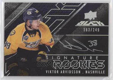 2015-16 UD Black - Signature Rookies #SR-VA - Viktor Arvidsson /249