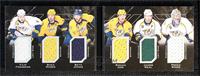 Filip Forsberg, Shea Weber, Seth Jones, Roman Josi, James Neal, Pekka Rinne