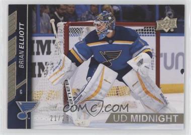 2015-16 Upper Deck - [Base] - Midnight #416 - Brian Elliott /25