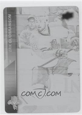 2015-16 Upper Deck - [Base] - Printing Plate Black #79 - Erik Gudbranson /1