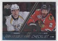 Checklist - Duncan Keith, Filip Forsberg