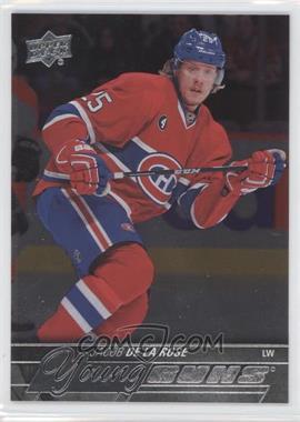 2015-16 Upper Deck - [Base] - Silver Foil Board #212 - Young Guns - Jacob de la Rose