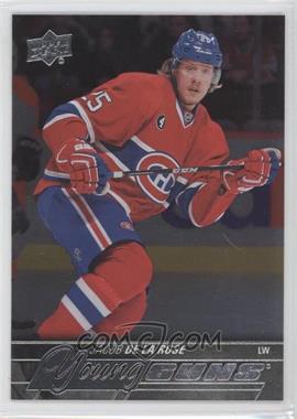 2015-16 Upper Deck - [Base] - Silver Foil Board #212 - Young Guns - Jacob de la Rose