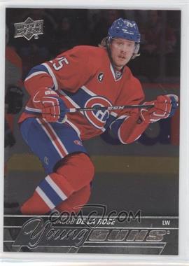 2015-16 Upper Deck - [Base] - Silver Foil Board #212 - Young Guns - Jacob de la Rose