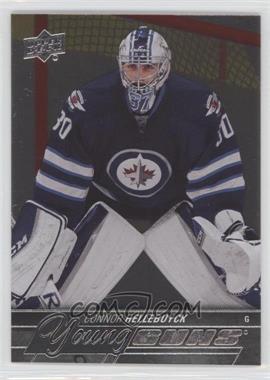 2015-16 Upper Deck - [Base] - Silver Foil Board #214 - Young Guns - Connor Hellebuyck