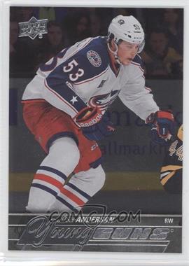 2015-16 Upper Deck - [Base] - Silver Foil Board #217 - Young Guns - Josh Anderson