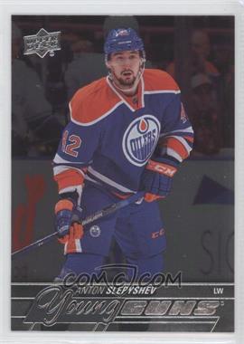 2015-16 Upper Deck - [Base] - Silver Foil Board #237 - Young Guns - Anton Slepyshev