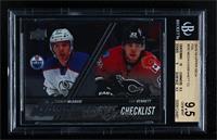 Young Guns Checklist - Connor McDavid, Sam Bennett [BGS 9.5 GEM …