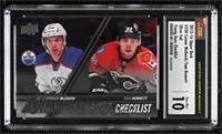 Young Guns Checklist - Connor McDavid, Sam Bennett [CSG 10 Gem M…