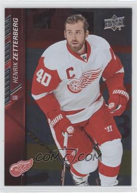 2015-16 Upper Deck - [Base] - Silver Foil Board #317 - Henrik Zetterberg