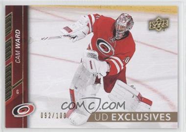 2015-16 Upper Deck - [Base] - UD Exclusives #33 - Cam Ward /100