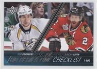 Checklist - Duncan Keith, Filip Forsberg