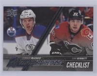 Young Guns Checklist - Connor McDavid, Sam Bennett [COMC RCR Near&nbs…