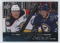 Checklist - Corey Perry, Vladimir Tarasenko [Good to VG‑EX]