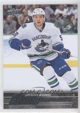 2015-16 Upper Deck - [Base] #481 - Young Guns - Brendan Gaunce