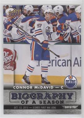 2015-16 Upper Deck - Biography of a Season Connor McDavid #BIOCM-7 - Connor McDavid