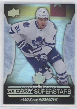 2015-16 Upper Deck - Clear Cut Superstars #CCS-20 - James van Riemsdyk